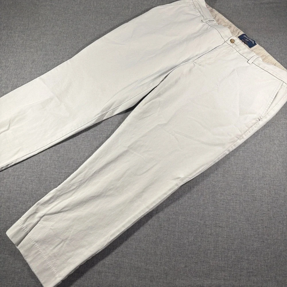 Bills Khakis Chinos Mens 40x30 Stone White Standard Issue Cotton Twill Pants